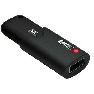 EMTEC Pendrive, 32GB, USB 3.2, titkosított, EMTEC "B120 Click Secure" kép