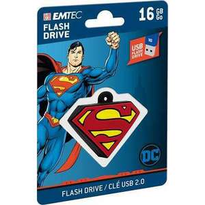 EMTEC Pendrive, 16GB, USB 2.0, EMTEC "DC Superman" kép