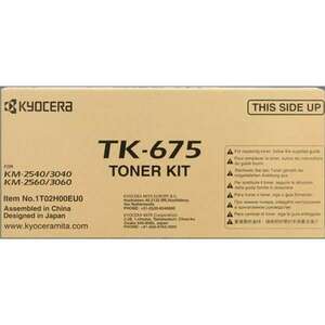 Kyocera TK-675 lézertoner eredeti 20K 1T02H00EU0 kép