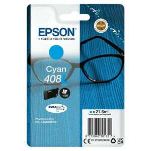 Epson 408L T09K2 Cyan tintapatron eredeti C13T09K24010 Szemüveg kép