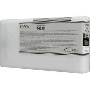 Epson T6538 Matt Black tintapatron eredeti 200 ml C13T653800 kép