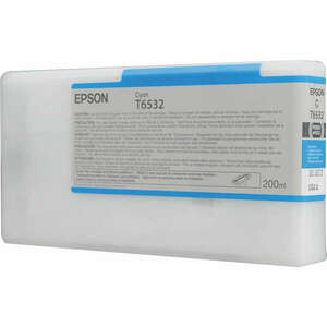 Epson T6532 Cyan tintapatron eredeti 200 ml C13T653200 kép