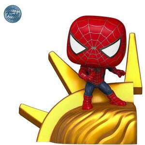 POP! Spider Man No Way Home Friendly Neighborhood Spider Man Final Battle Series (Marvel) Special Kiadás figura kép