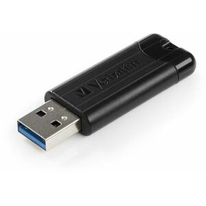 VERBATIM flashdisk 32GB USB 3.0 PinStripe USB meghajtó fekete kép
