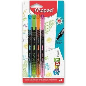 Maped Graph Peps Deco pasztell színekben, 4 szín kép