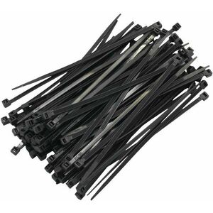 M-Style Kábelkötegelő készlet 500 db fekete kép