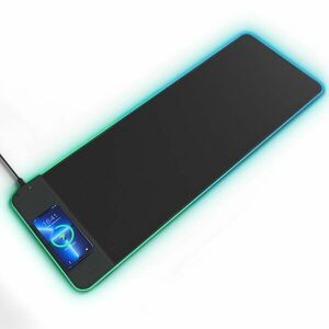 ChoeTech RGB Illuminated 15W Wireless Charging Mouse Pad kép