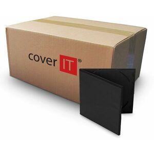 COVER IT doboz: 1 VCD 5, 2 mm vékony fekete - karton 200db kép