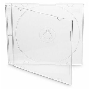 COVER IT CD tok slim, 1 lemez - átlátszó, 5, 2 mm, 10 db/csomag kép