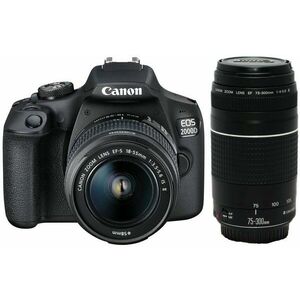 Canon EOS 2000D + EF-S 18-55 mm f/3, 5-5, 6 IS II + EF 75-300 mm f/4-5, 6 III kép