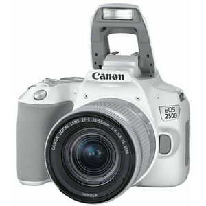 Canon EOS 250D, fehér + EF-S 18-55 mm f/4-5.6 IS STM kép