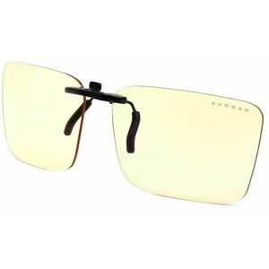 GUNNAR CLIP-ON Szemüveg előtét, borostyánszínű natural lencse kép