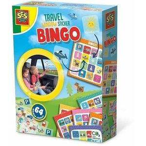 Ses utazó Bingo játék - az autó ablakára ragasztható képek kép