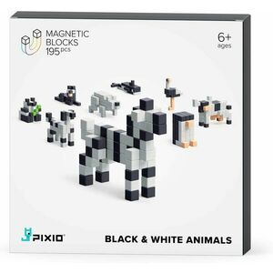 Pixio Black & White Animals Smart mágneses kép