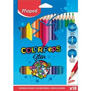 Maped Color Peps 18 szín, háromszög alak kép