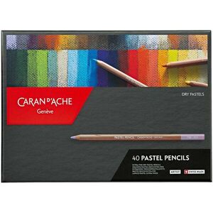 CARAN D'ACHE Umělecké pastely v tužce 40 barev kép