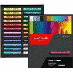 CARAN D'ACHE Neopastel 24 barev kép