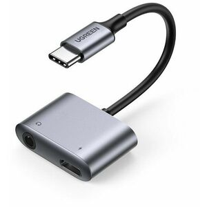 UGREEN USB-C to 3, 5 mm Audio Adapter with PD kép