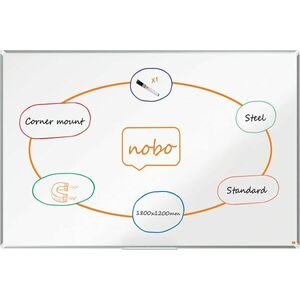 NOBO Premium Plus 180 x 120 cm, fehér kép