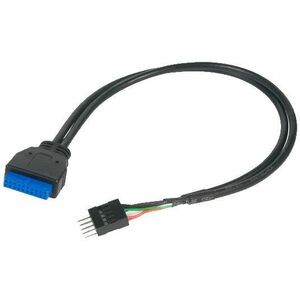 AKASA USB 3.0 (19 pólusú) USB 2.0 (9 pólusú) kép