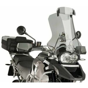 PUIG állítható clip-on kiegészítő plexi motorkerékpárhoz, füstszínű kép