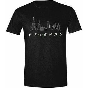 Friends - Logo and Skyline - póló, M kép