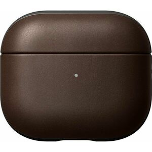 Nomad Leather Case Brown Apple AirPods 3 2021 kép