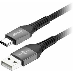 AlzaPower AluCore Ultra Durable USB-A to USB-C 2.0 2 m sötétszürke kép