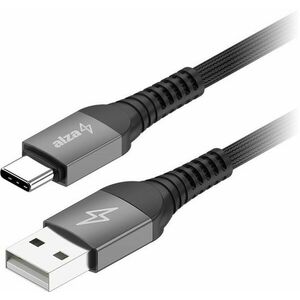 AlzaPower AluCore Ultra Durable USB-A to USB-C 2.0 1m sötétszürke kép