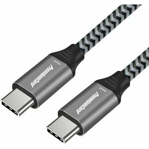 PremiumCord USB-C - USB 3.2 GEN 2, 3A, 60W, 20Gbit/s, 0, 5m kép