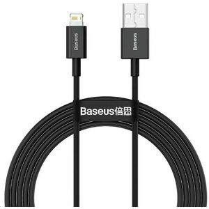 Baseus Superior Series USB to Lightning 2.4A, 2m, fekete kép