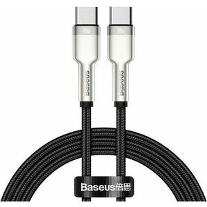 Baseus Cafule Series USB-C male to USB-C male - 100W, 1m, fekete kép