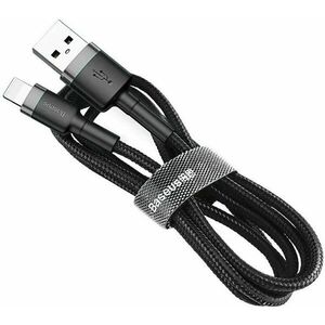 Baseus Cafule USB to Lightning 1, 5A, 2m, szürke - fekete kép