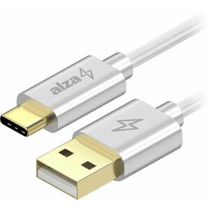 AlzaPower AluCore Charge 2.0 USB-C 0, 5m, fehér kép