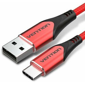 Vention Type-C (USB-C) to USB 2.0 Cable 3A Red 1m Aluminum Alloy Type kép