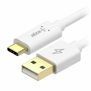 AlzaPower Core Charge 2.0 USB-C 1m, fehér kép