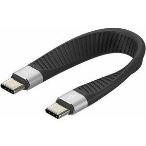 AlzaPower FlexCore USB-C to USB-C 3.2 Gen 2, 5A, 100W, fekete kép