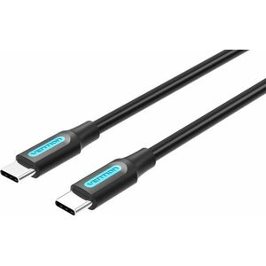 Vention Type-C (USB-C) 2.0 Male to USB-C Male Cable 2m Black PVC Type kép