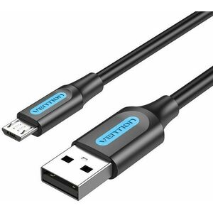 Vention USB 2.0 to microUSB Charge & Data Cable 0.5m Black kép