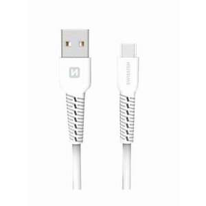 Swissten USB-C 1m, fehér kép