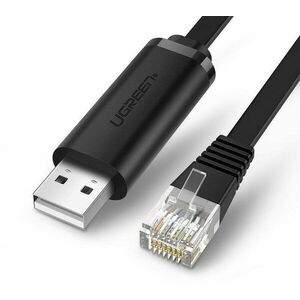 Ugreen USB To RJ-45 Console Cable Black 1.5m kép