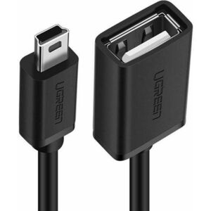 Ugreen Mini USB (M) to USB 2.0 (F) OTG Cable Gray 0.1m kép