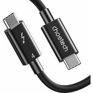 ChoeTech Thunderbolt 4 USB-C 40Gbps Cable 0.8m Black kép