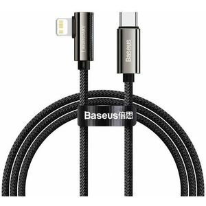 Baseus Elbow Fast Charging Data Cable Type-C to iP PD 20W 2m Black kép