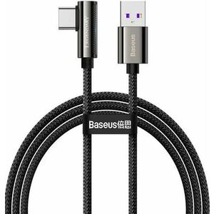Baseus Elbow Fast Charging Data Cable USB to Type-C 66W 2m Black kép