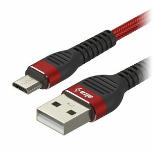 AlzaPower CompactCore Micro USB 1m, piros kép
