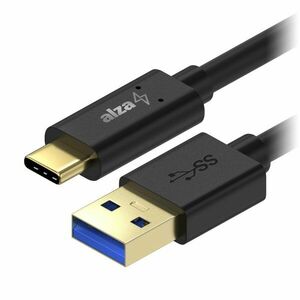AlzaPower Core USB-C 3.2 Gen 1, 1m, fekete kép