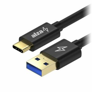AlzaPower AluCore USB-C 3.2 Gen 1, 2m, fekete kép
