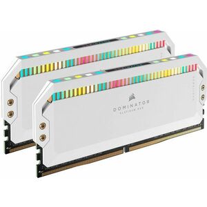 Corsair 32GB KIT DDR5 6200MHz CL36 Dominator Platinum RGB White kép