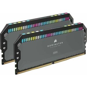 Corsair 32GB KIT DDR5 5600MHz CL36 Dominator Platinum RGB Grey for AMD kép